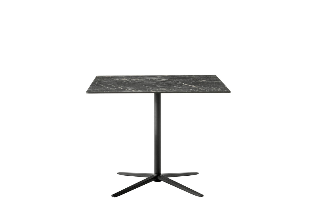 Square 89.5 cm Height 72 cm / Anthracite Stone Porcelain Stoneware / Anthracite Painted