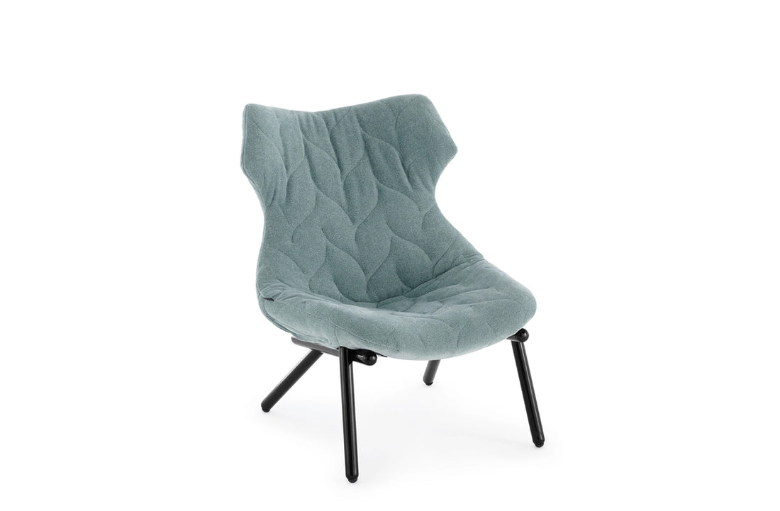 Black / SKORPIOS Aquamarine Fabric