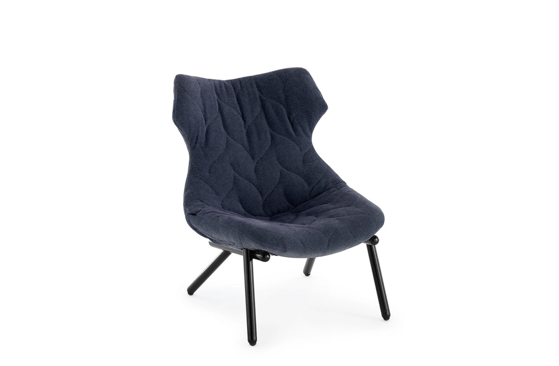 Black / SKORPIOS Blue Fabric