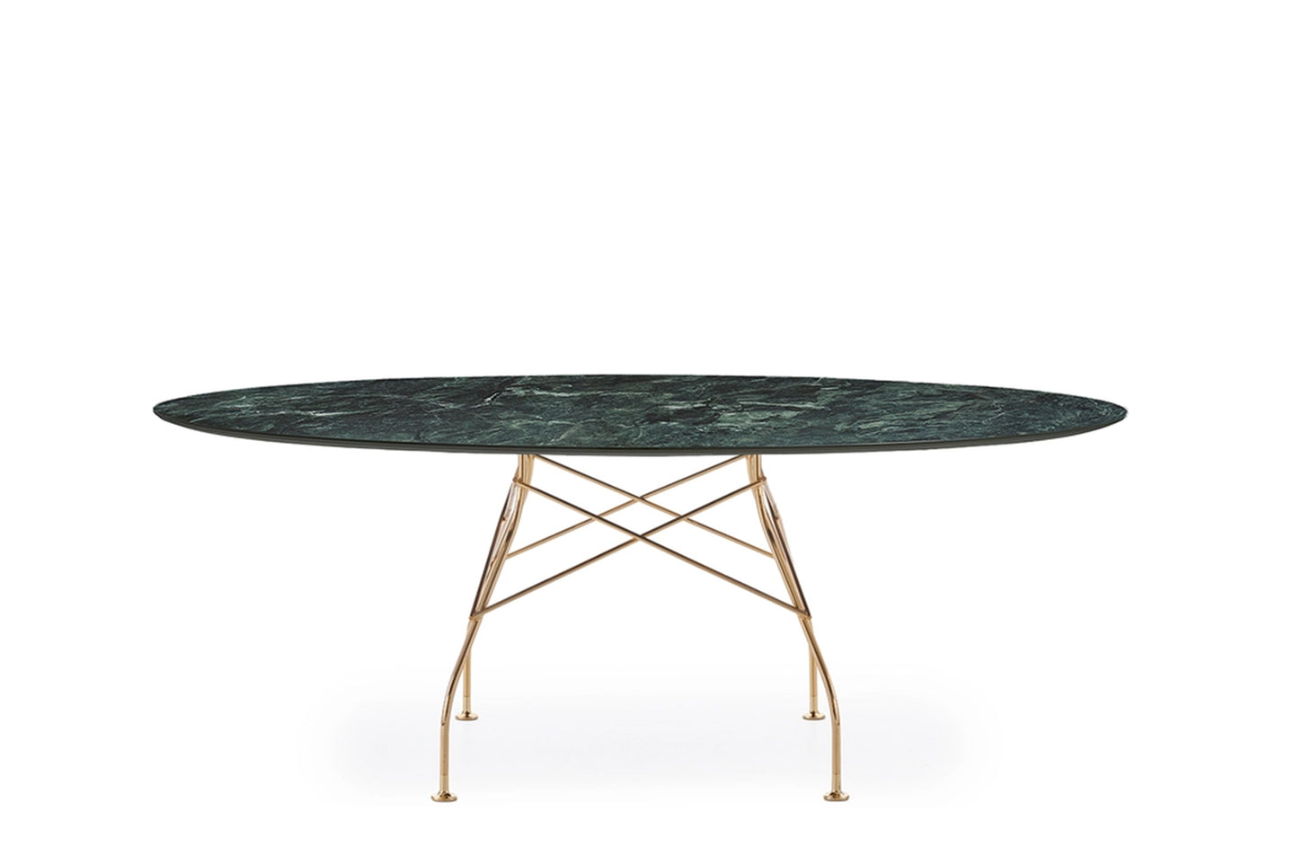 Glossy Oval Table - Stoneware-Kartell-Space Furniture AU
