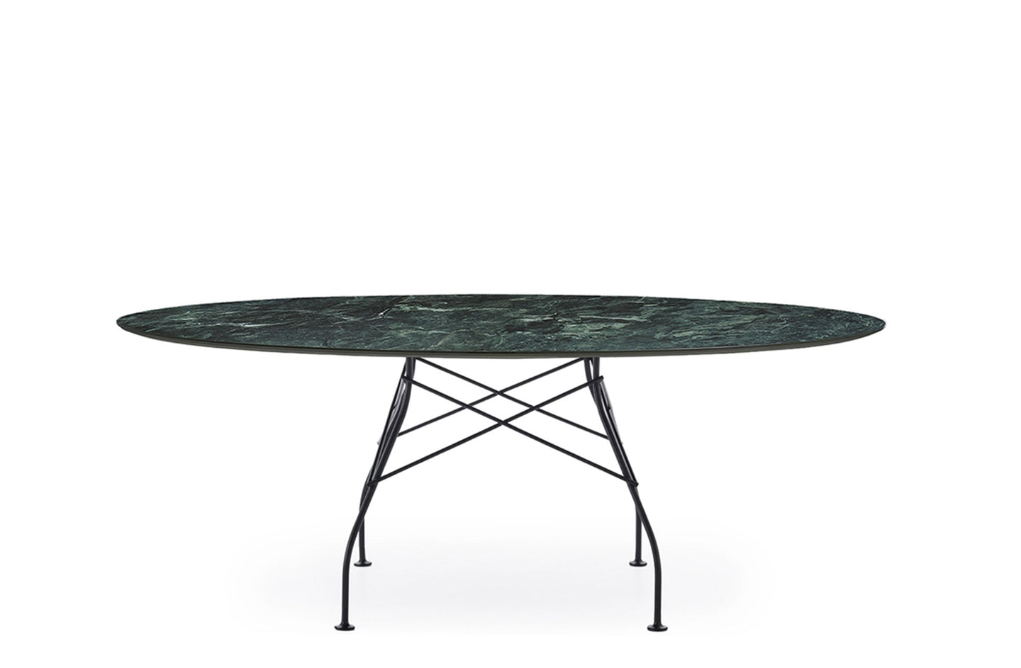 Glossy Oval Table - Stoneware-Kartell-Space Furniture AU
