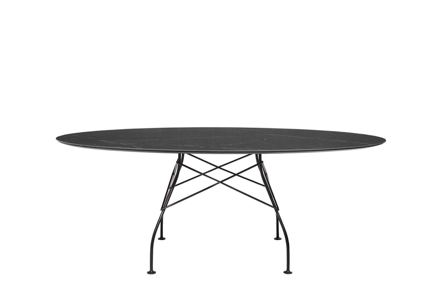 Glossy Oval Table - Stoneware-Kartell-Space Furniture AU
