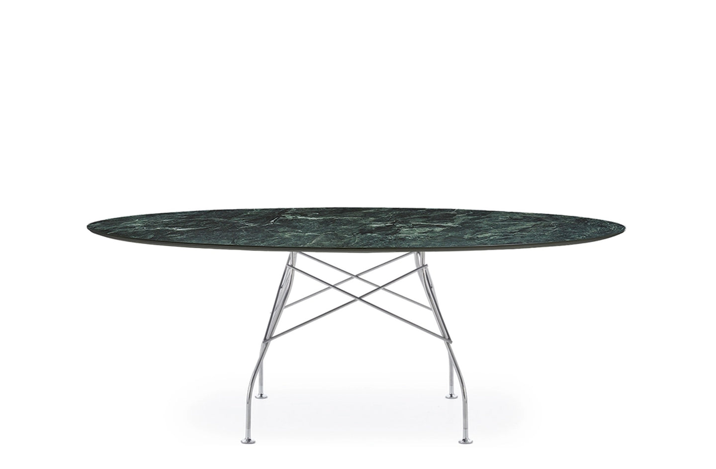 Glossy Oval Table - Stoneware-Kartell-Space Furniture AU
