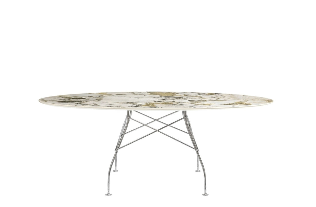 Chrome / Symphonie Stoneware with Marble Finish