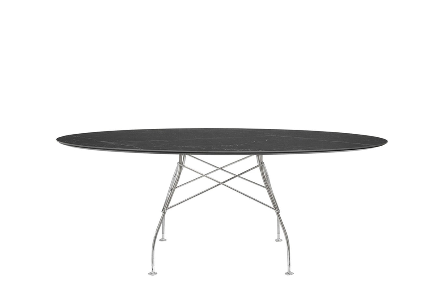 Glossy Oval Table - Stoneware-Kartell-Space Furniture AU
