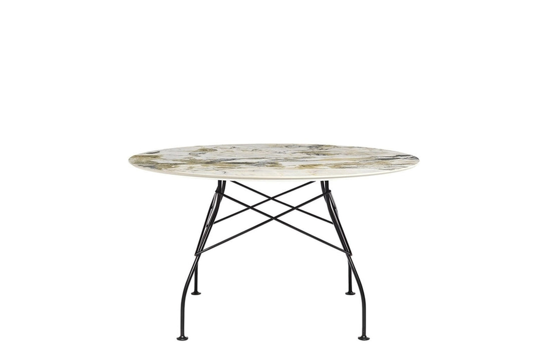 Black / Symphonie Stoneware with Marble Finish