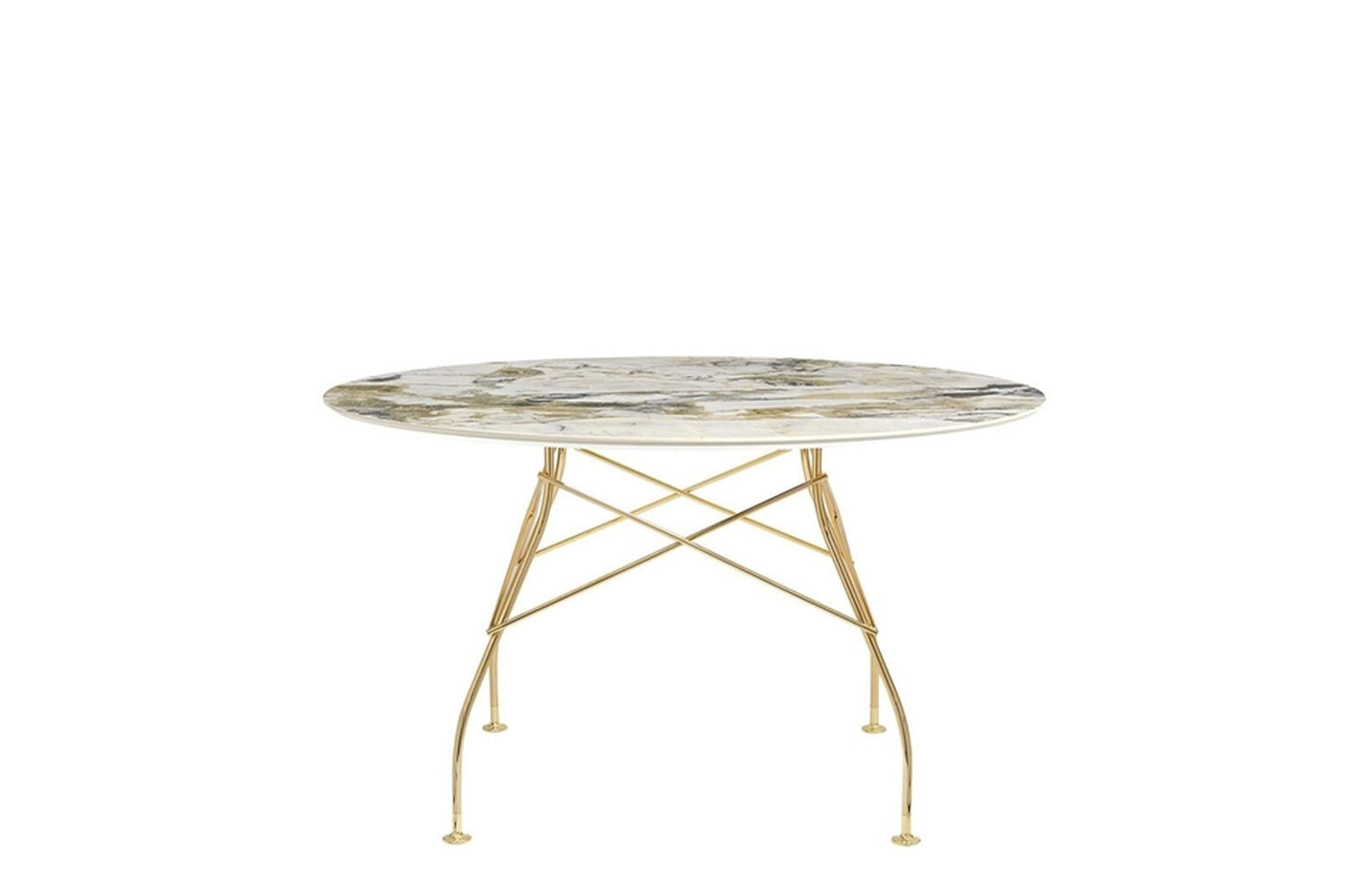 Glossy Round Table - Stoneware-Kartell-Space Furniture AU
