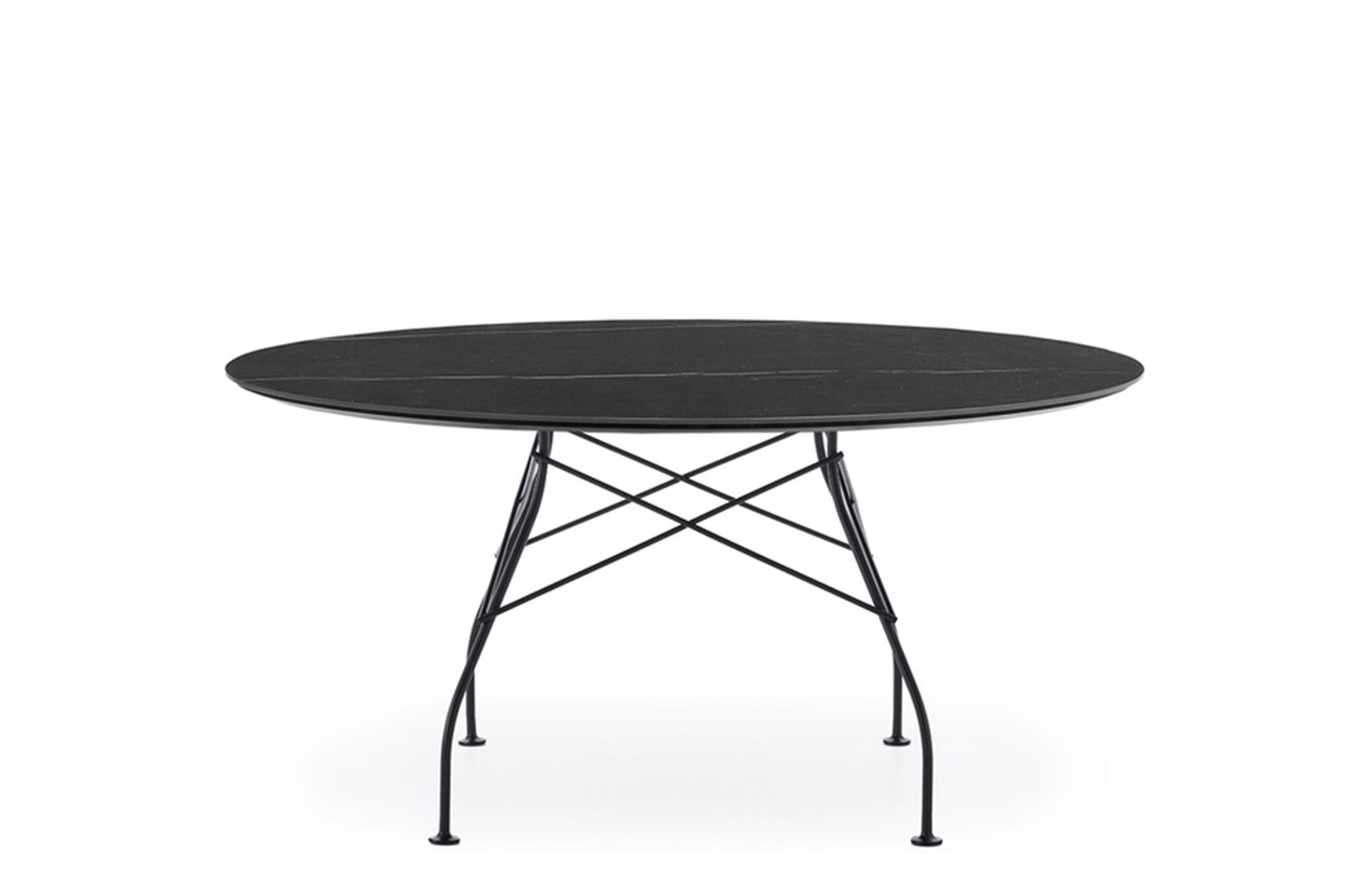Glossy XXL Round Table - Stoneware-Kartell-Space Furniture AU
