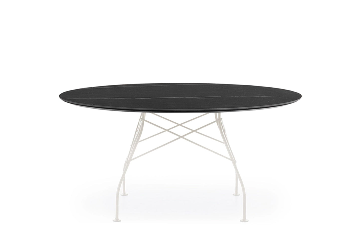 Glossy XXL Round Table - Stoneware-Kartell-Space Furniture AU
