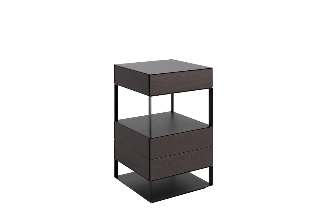 Halfsquare Bedside Table-Living Divani-Space Furniture AU