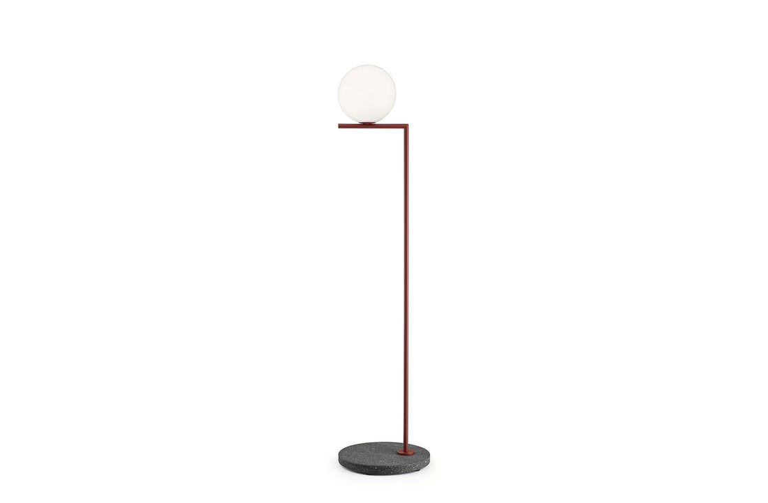 Burgundy Red/Black Lava / Bulb Sold Separately