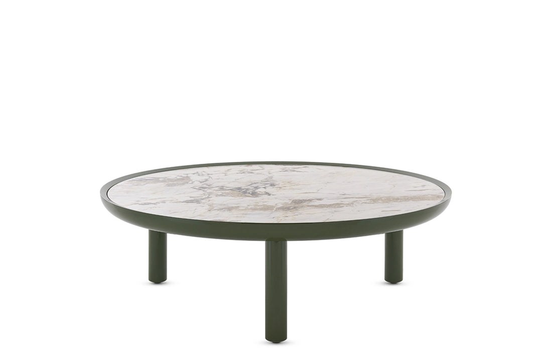 Symphonie Stoneware with Marble Finish/Green