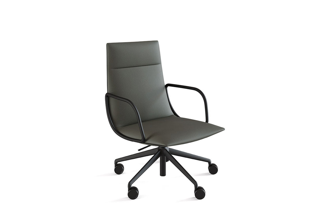 Noha Executive Chair - Five Castors-Viccarbe-Space Furniture AU
