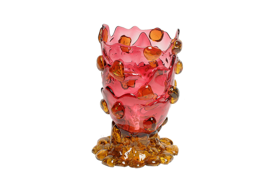 CLEAR FUCHSIA & CLEAR AMBER / L