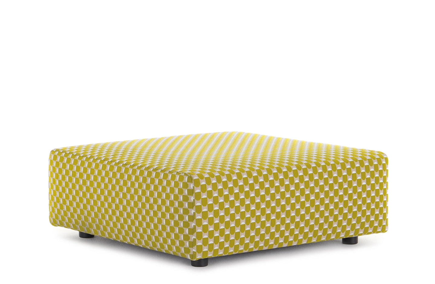 Plastics Outdoor Liberty Ottoman - Obi Check-Kartell-Space Furniture AU
