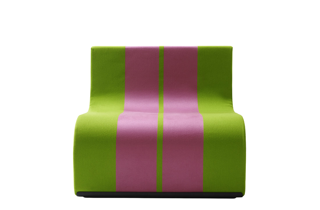 Armchair / Verosa green/pink