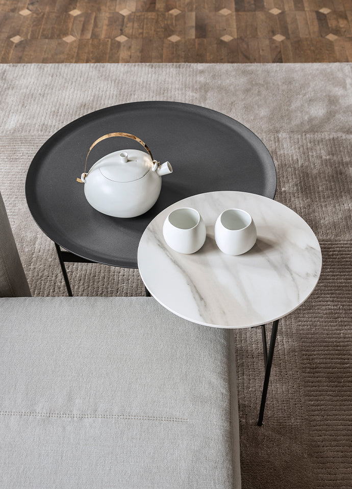 B&B Italia Formiche side tables.
