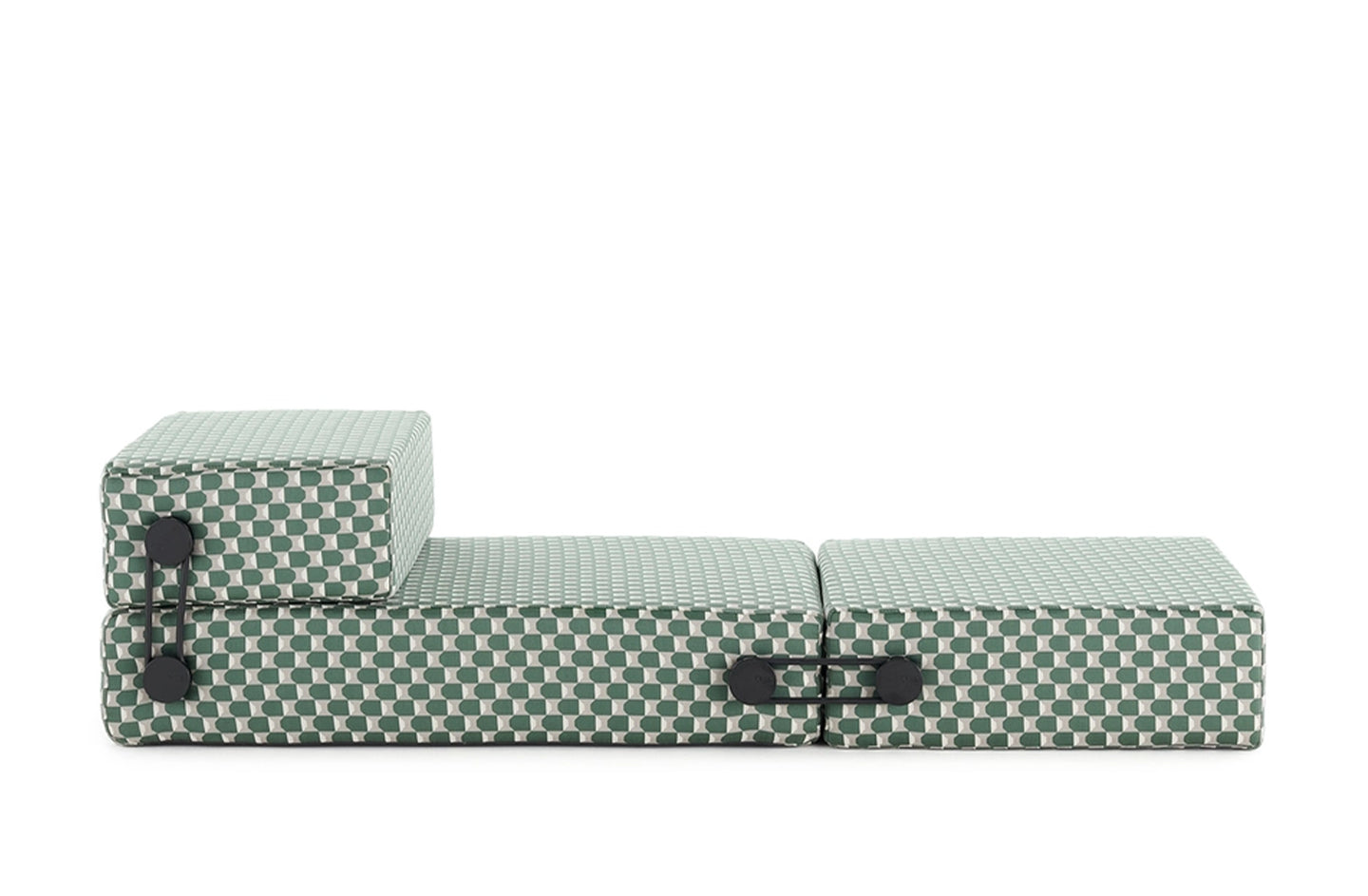 Trix Outdoor Liberty Ottoman - Obi Check-Kartell-Space Furniture AU
