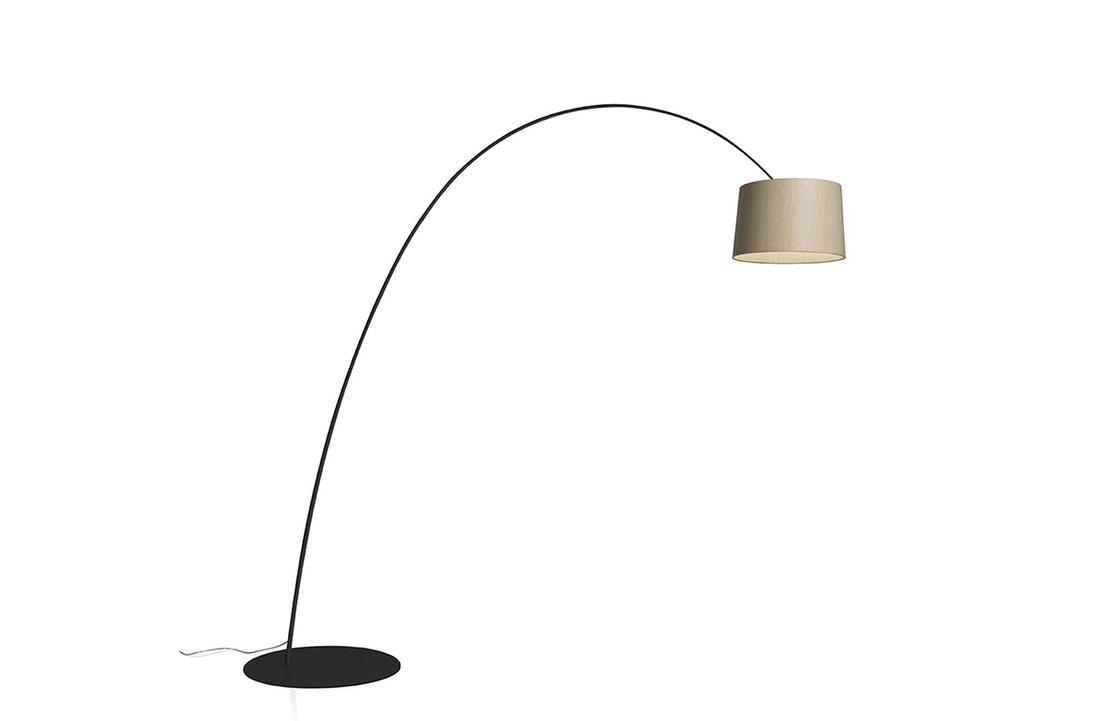 Twiggy Elle Wood LED with Dimmer / Black/Oak