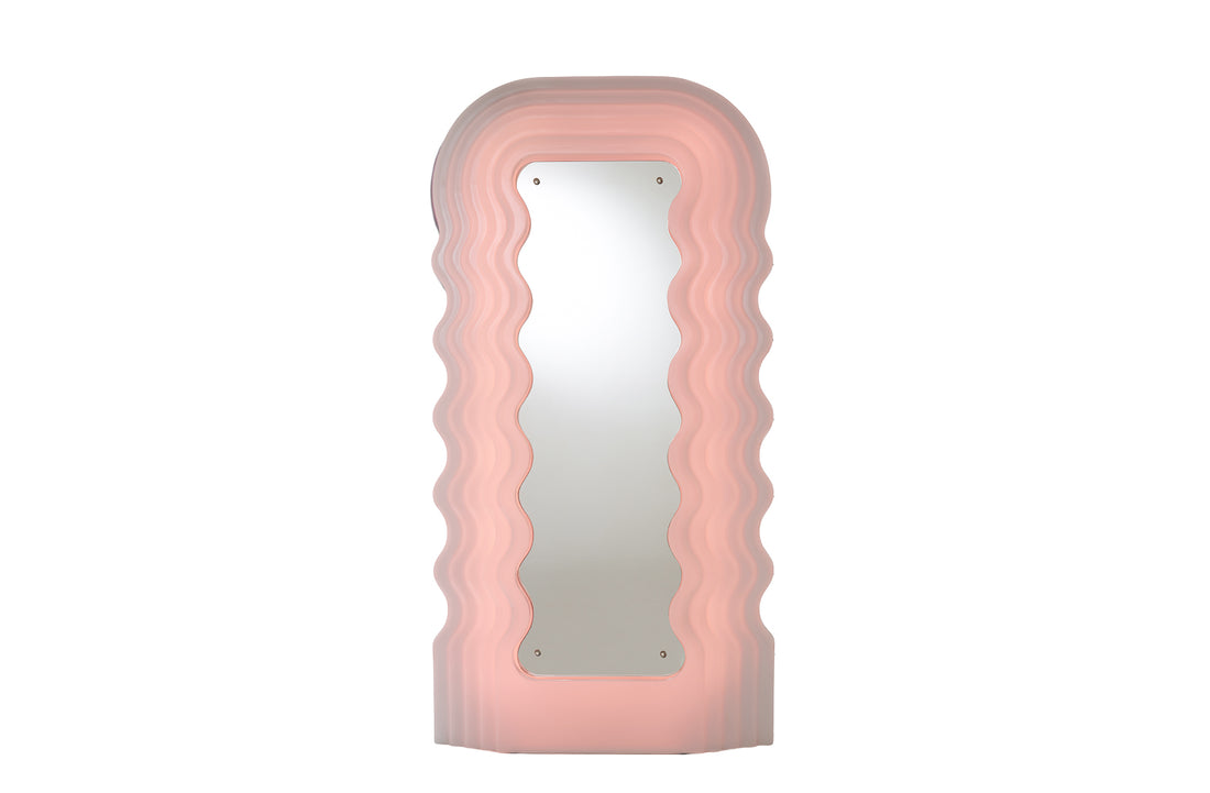 White opaline / Pink