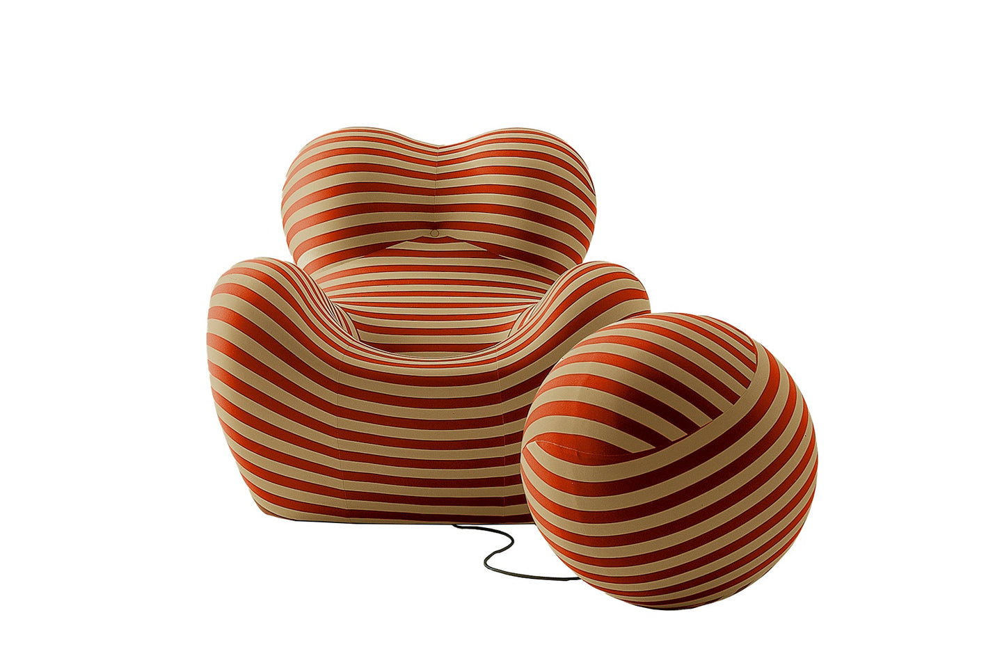 Up Series 2000 UP5_6 Armchair - Striped-B&B Italia-Space Furniture AU
