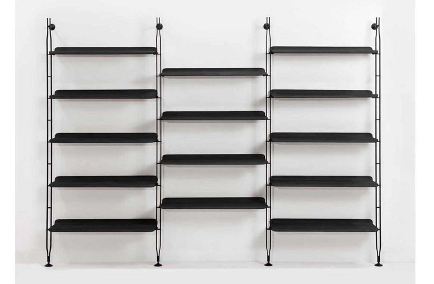 Adam Wood Bookcase - 14 Shelves - 4 Struts
