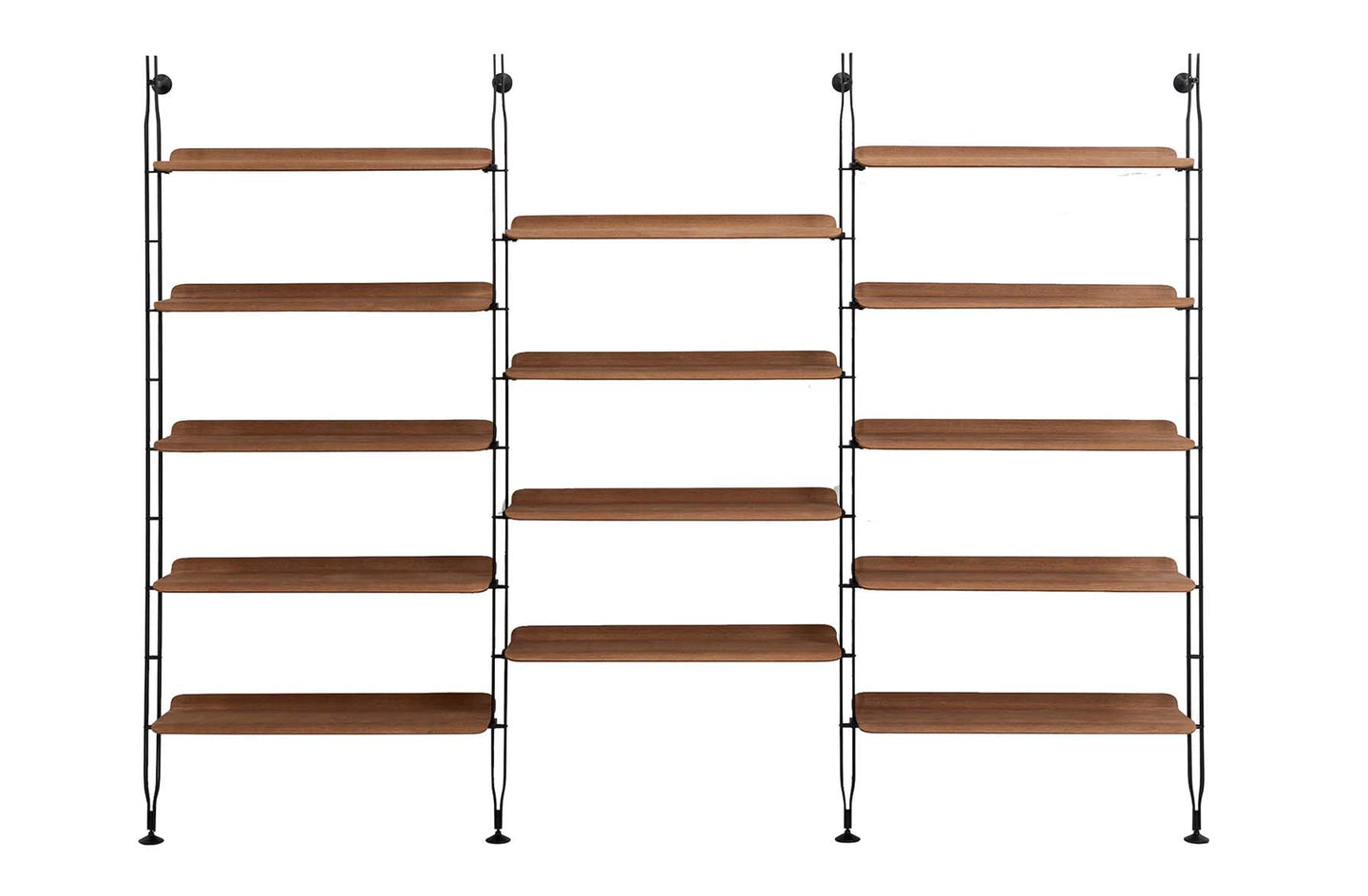 Adam Wood Bookcase - 14 Shelves - 4 Struts
