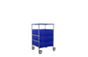 Mobil Chest of Drawers - 3 Containers & Shelf - Wheels
