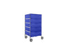 Mobil Chest of Drawers - 5 Containers - Wheels

