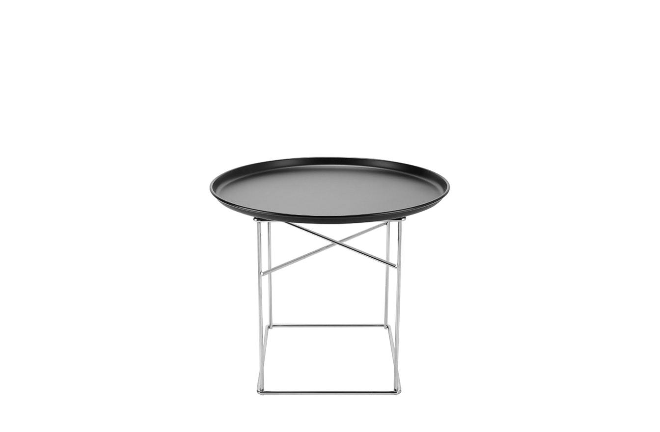 Fat-Fat Side Table - Chrome Frame
