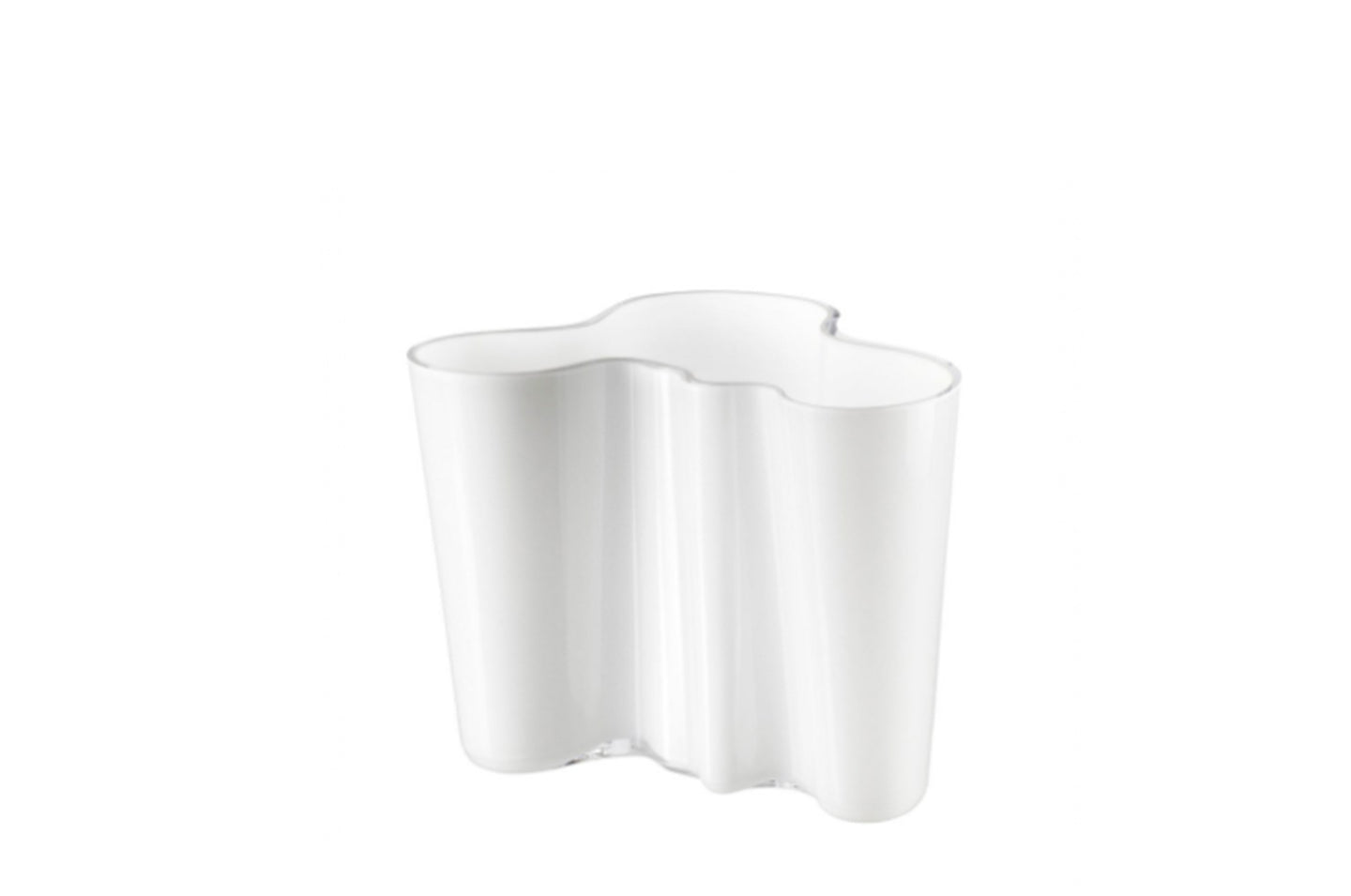 Aalto Vase 16cm Opal White-Iittala-Space Furniture AU
