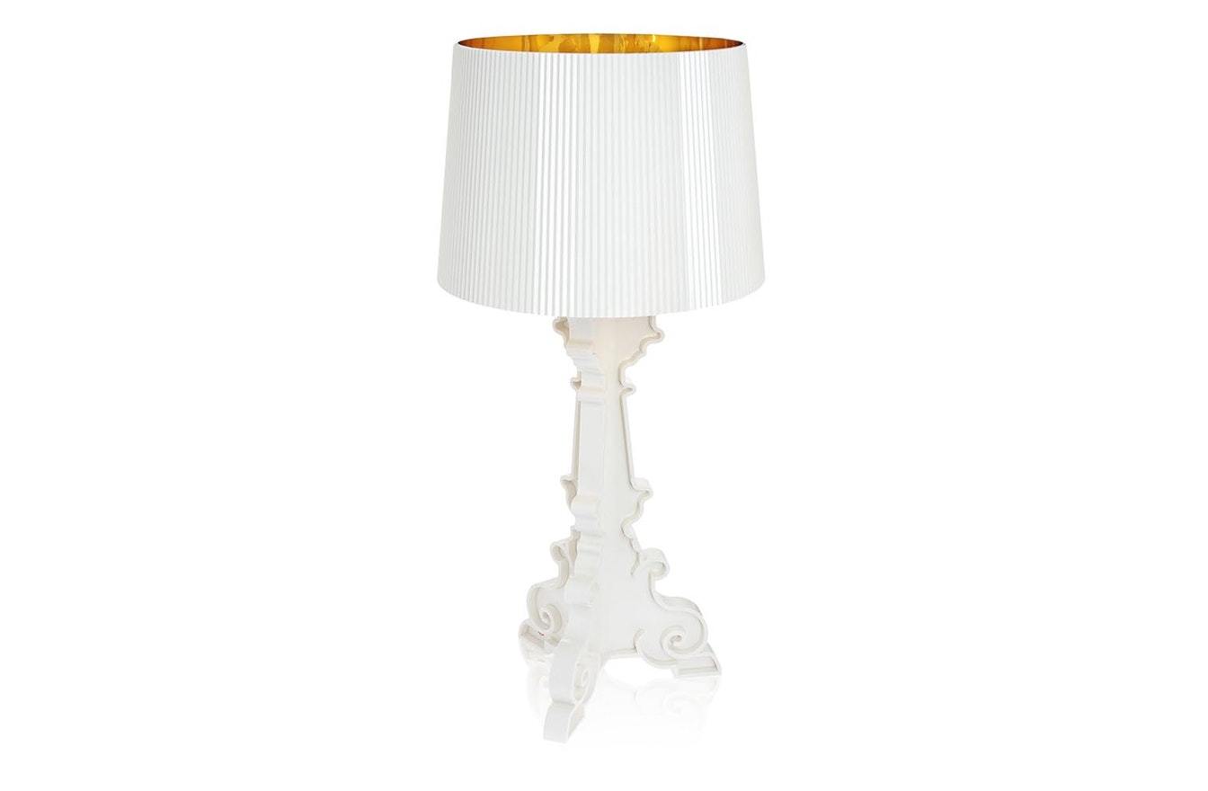 Bourgie Table Lamp - White/Gold-Kartell-Space Furniture AU

