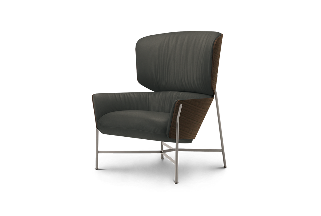 CAH / Lisbon Anthracite Leather 04D0004 / Carbon Stained Ash A02C/Metallic Pewter F02P