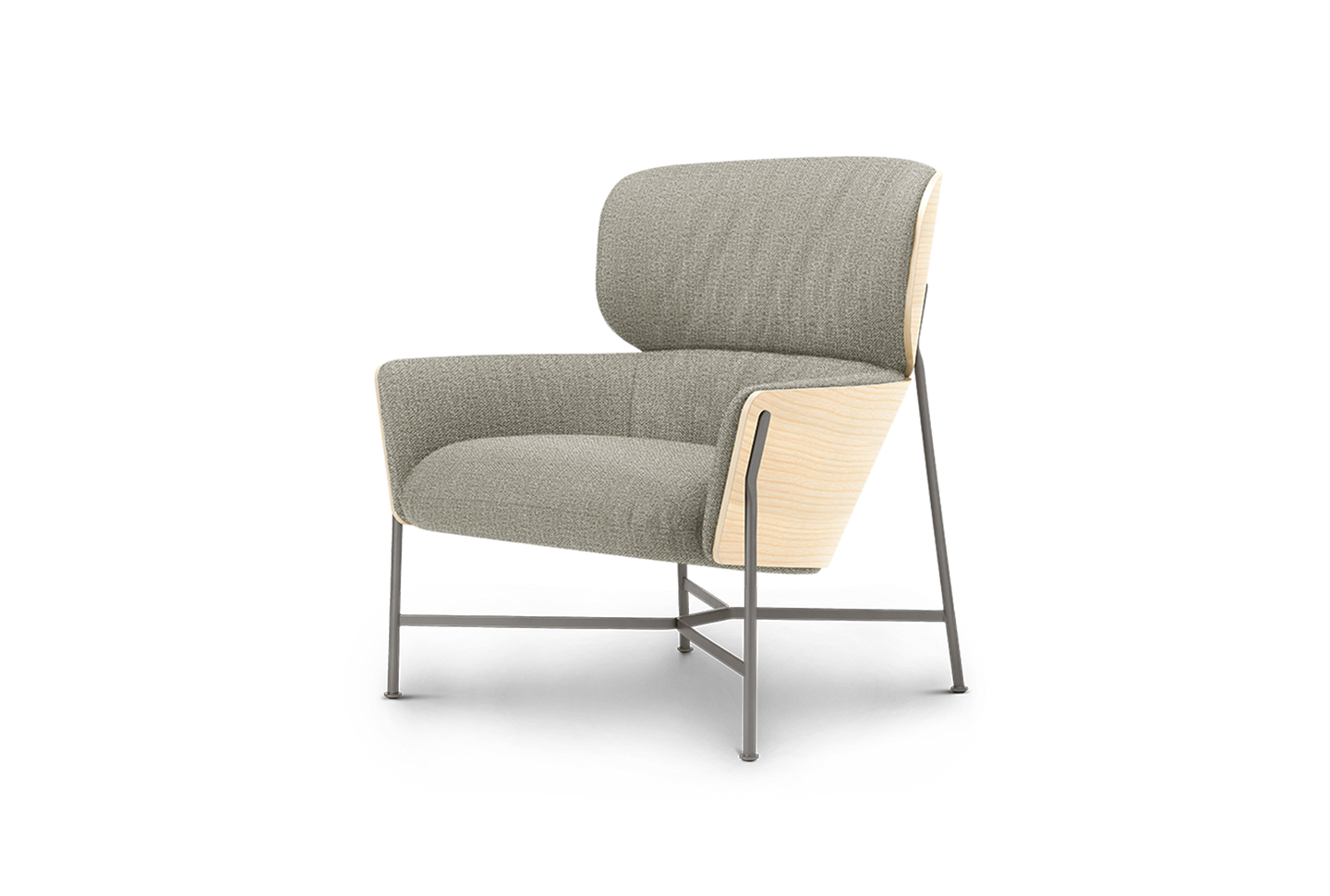 Caristo Armchair Low Back-SP01-Space Furniture AU
