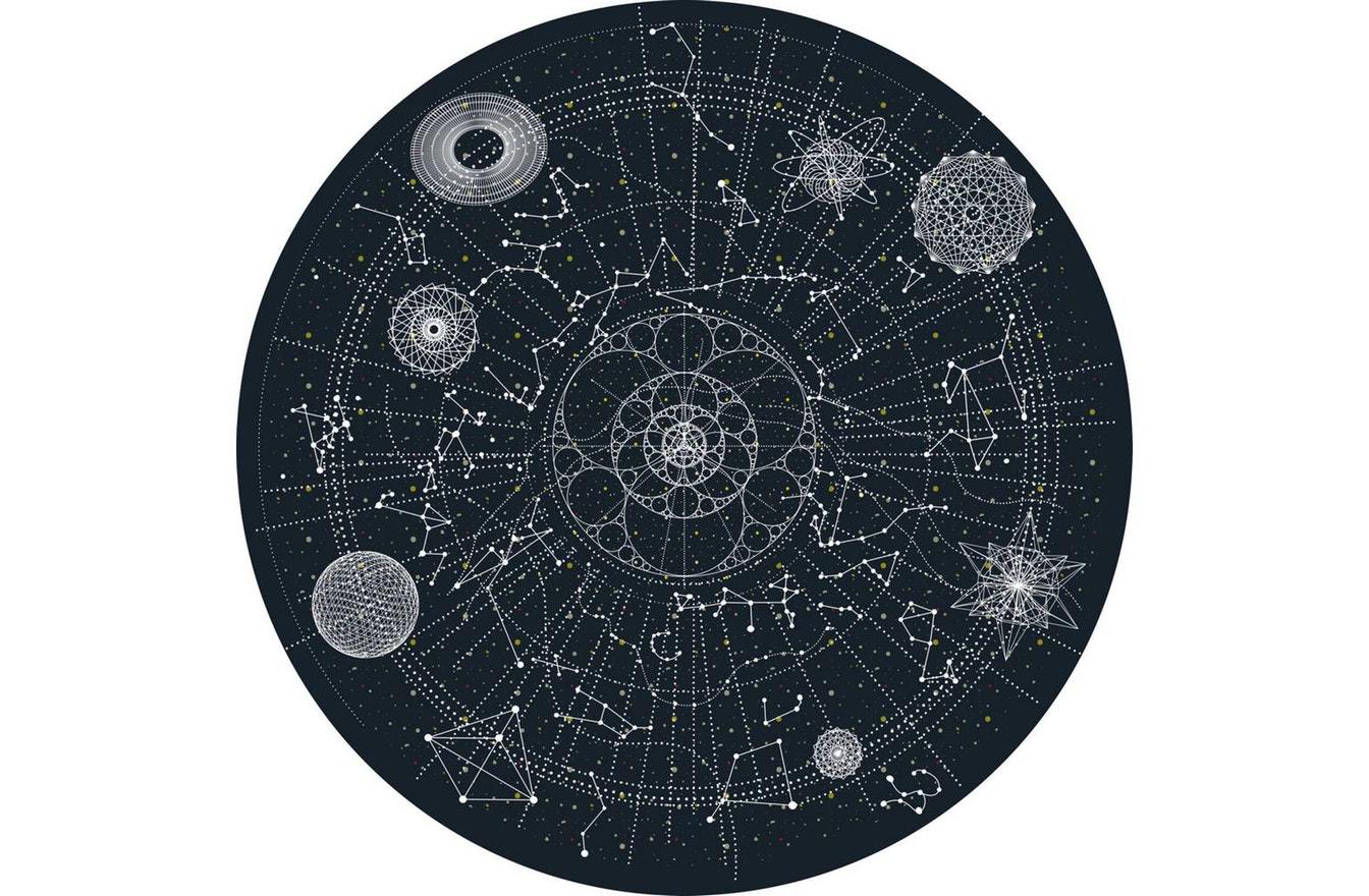 Celestial Rug by Edward van Vliet for Moooi Carpets | Space Furniture