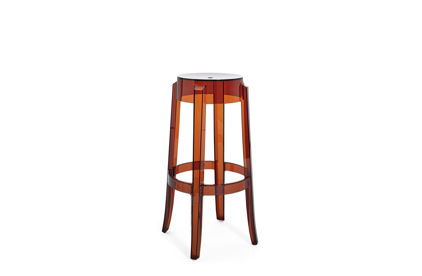 Charles Ghost Large Stool-Kartell-Space Furniture AU

