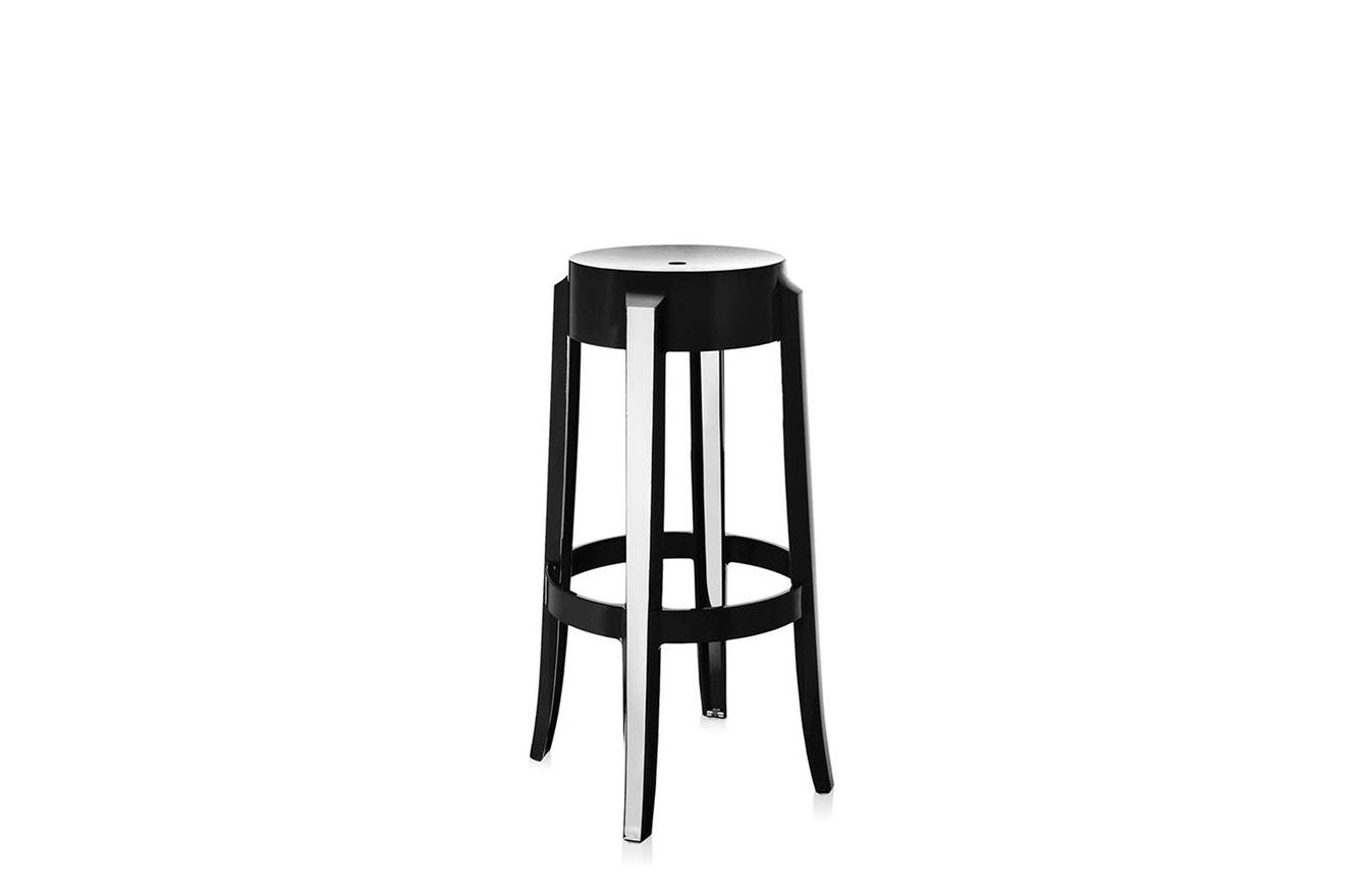 Charles Ghost Large Stool-Kartell-Space Furniture AU
