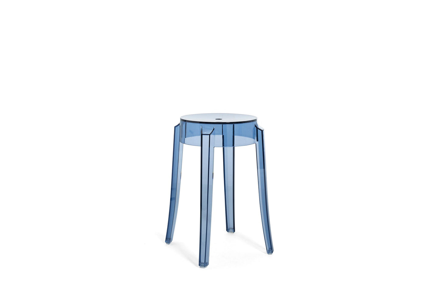 Charles Ghost Small Stool-Kartell-Space Furniture AU
