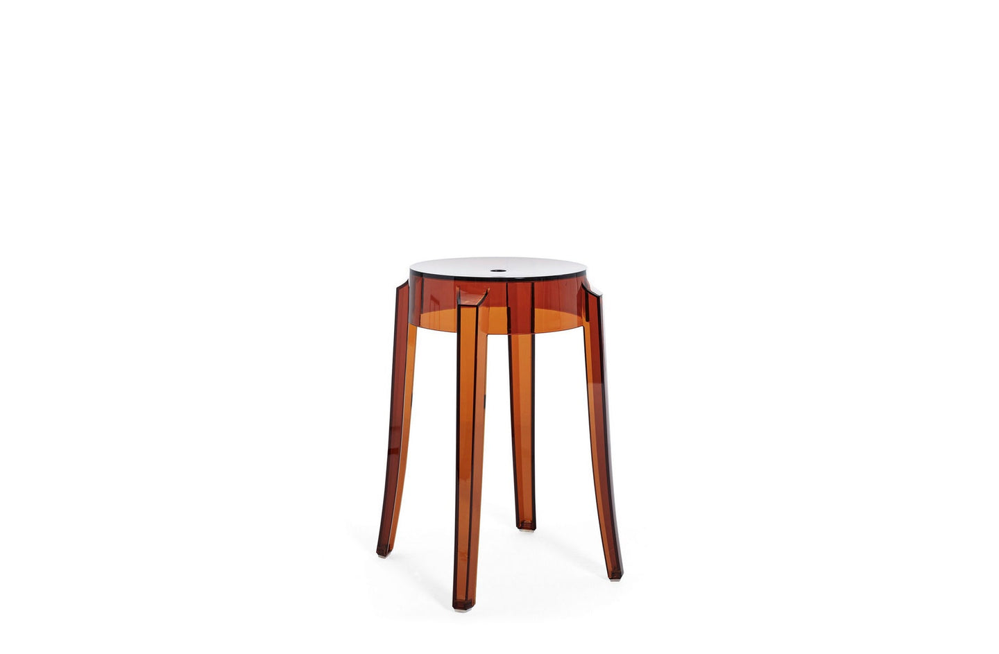 Charles Ghost Small Stool-Kartell-Space Furniture AU
