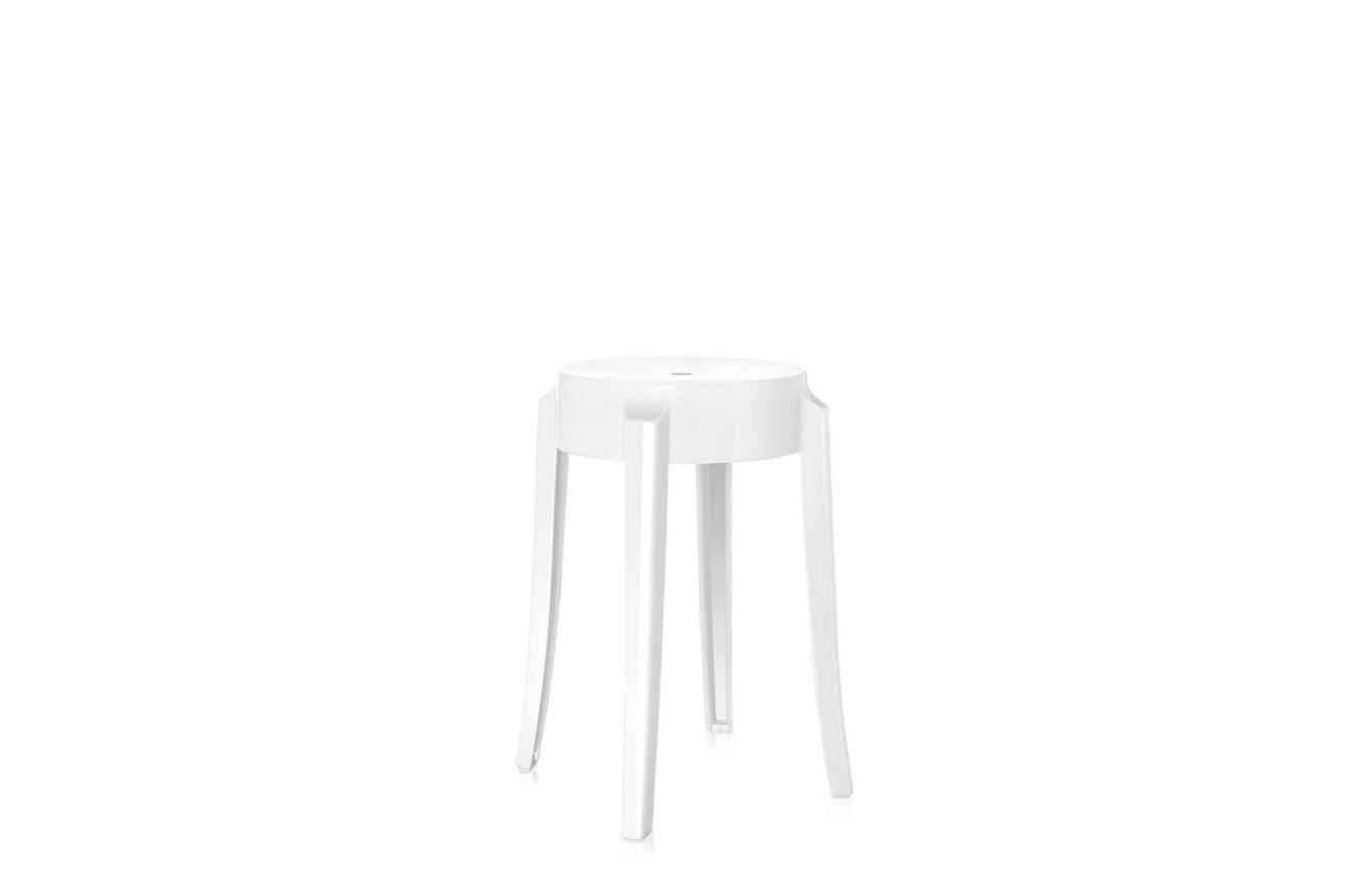 Charles Ghost Small Stool-Kartell-Space Furniture AU
