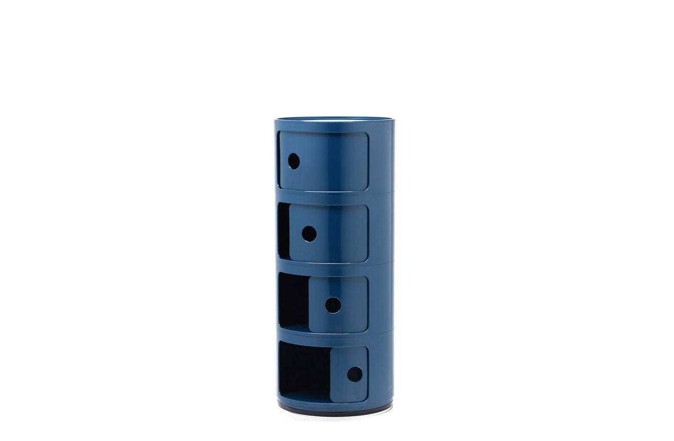 Componibili 4 Round Storage Unit-Kartell-Space Furniture AU
