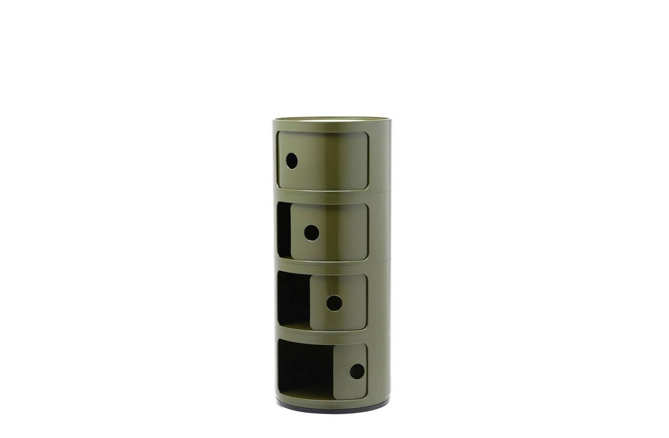 Componibili 4 Round Storage Unit-Kartell-Space Furniture AU
