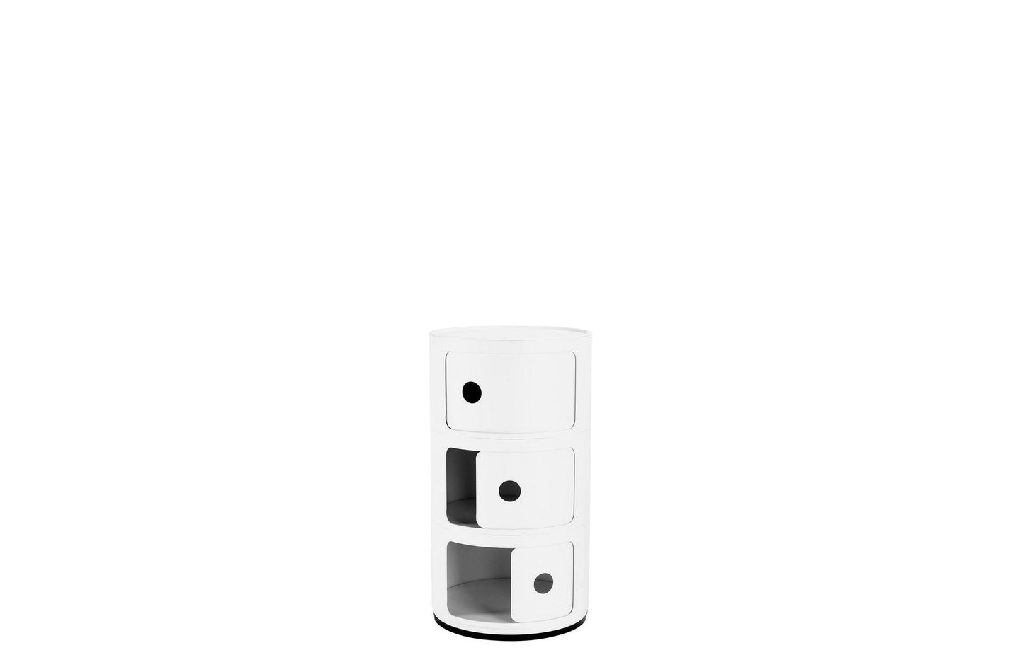Componibili Recycled 3 Round Storage Unit-Kartell-Space Furniture AU
