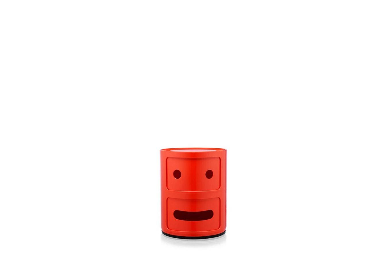 Componibili Smile 2 Round Storage Unit-Kartell-Space Furniture AU
