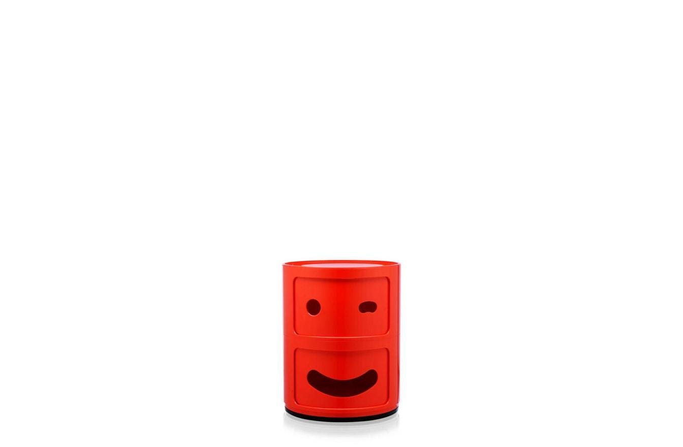 Componibili Smile 2 Round Storage Unit-Kartell-Space Furniture AU
