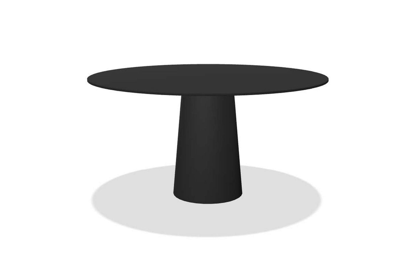 Container Table 7143 with HPL Round Top 140cm-Moooi-Space Furniture AU
