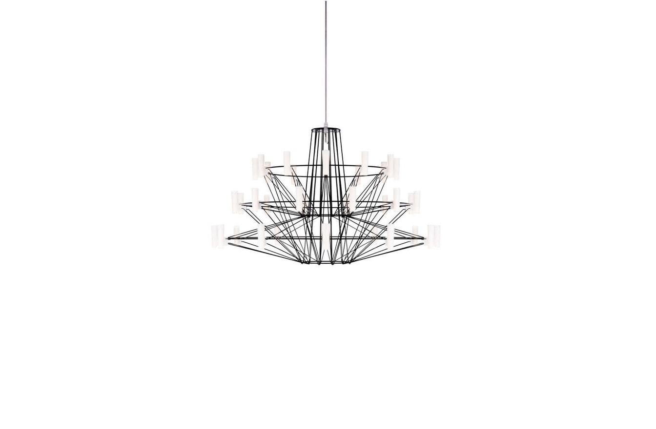 Coppelia Small Suspension Lamp - Black-Moooi-Space Furniture AU
