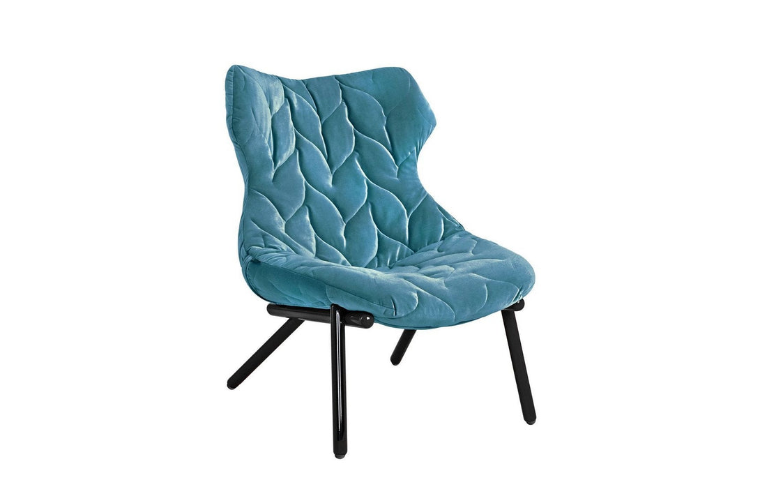 Black / VELVET Teal Fabric