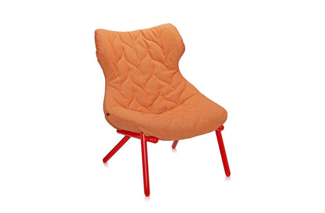 Red / TREVIRA Orange Fabric