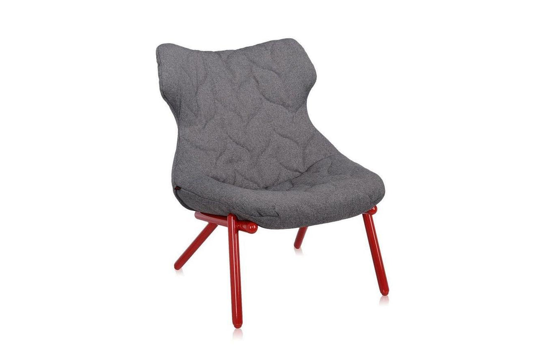Red / TREVIRA Grey Fabric